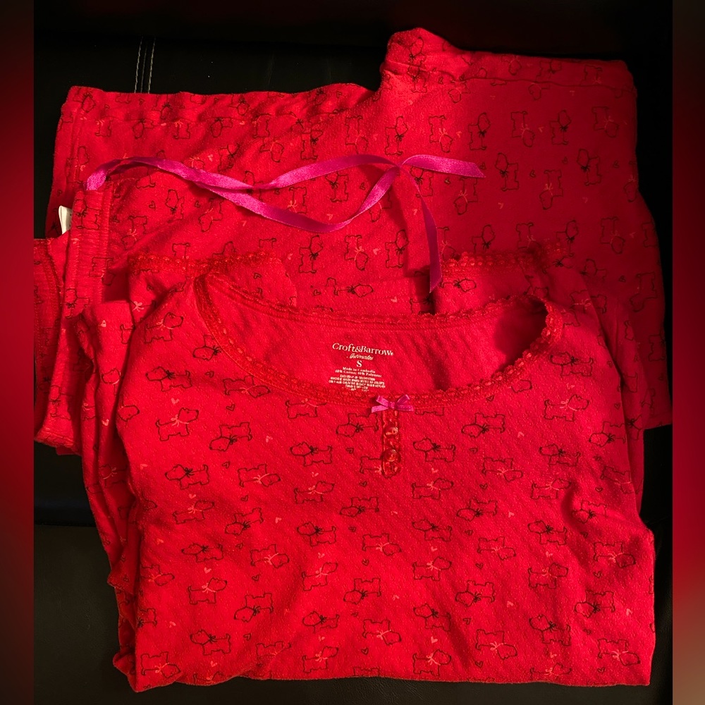 🟢Scotty Pajama Set